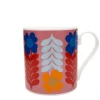 Frances Collett - Medium Ceramic Mug 275ml - Flower - Pink
