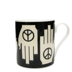 Frances Collett - Medium Ceramic Mug 275ml - Hand of Peace