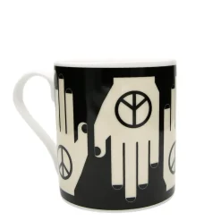 Frances Collett - Medium Ceramic Mug 275ml - Hand of Peace