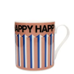 Frances Collett - Medium Ceramic Mug 275ml - Happy Pink