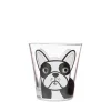 Jane Foster - Animal Glass Tumbler - French Dog - 250ml