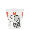 Jane Foster - Animal Glass Tumbler - Dog & Heart - 250ml