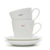 Keith Brymer Jones - Espresso Cup Pair - his & hers - 100ml