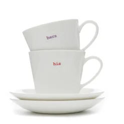 Keith Brymer Jones - Espresso Cup Pair - his & hers - 100ml