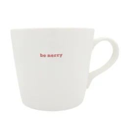 Keith Brymer Jones - Large Mug - be merry - 500ml