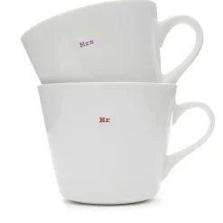 Keith Brymer Jones - Medium Mug Pair - Mr & Mrs - 350ml