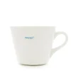 Keith Brymer Jones - Medium Mug - happy! (blue) - 350ml