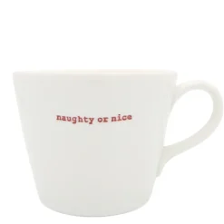 Keith Brymer Jones - Medium Mug - naughty or nice - 350ml