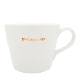 Keith Brymer Jones - Medium Mug Pair - good morning!... - 350ml