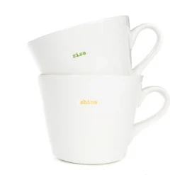 Keith Brymer Jones - Medium Mug Pair - rise & shine - 350ml