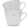 Keith Brymer Jones - Medium Mug Pair - Love & Love - 350ml