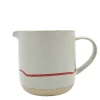 Keith Brymer Jones - Stoneware Jug - Pebble & Red - 400ml