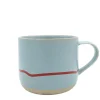 Keith Brymer Jones - Stoneware Mug - Clear Sky & Red - 350ml