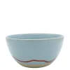 Keith Brymer Jones - Stoneware Bowl - Clear Sky & Red - 600ml