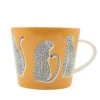 Scion Living - Animal Mug - Lionel Leopard - Orange - 350ml