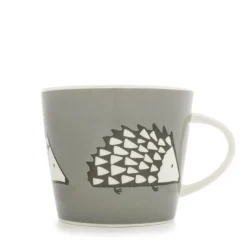 Scion Living - Animal Mug - Spike the Hedgehog - Grey - 350ml