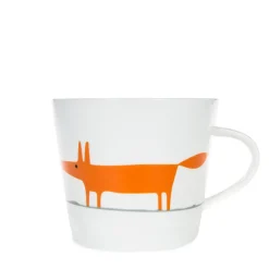Scion Living - Animal Mug - Mr Fox - Ceramic & Orange - 350ml