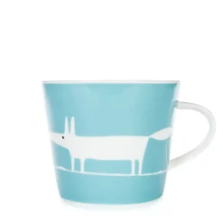 Scion Living - Animal Mug - Mr Fox - Teal - 350ml