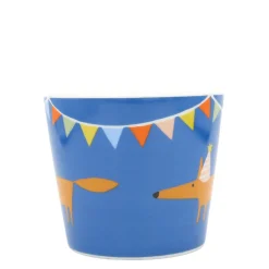 Scion Living - Animal Mug - Mr Fox Party Hat - Denim - 350ml