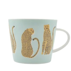 Scion Living - Animal Mug - Lionel Leopard - Mint - 350ml