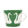 Scion Living - Animal Mug - Swim Swam Swan - Mint Leaf - 350ml