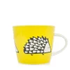 Scion Living - Animal Mug - Spike the Hedgehog - Yellow - 350ml
