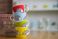Scion Living - Animal Mug - Spike the Hedgehog - Blue - 350ml
