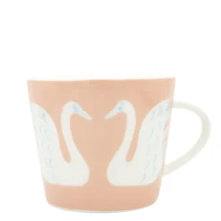 Scion Living - Animal Mug - Swim Swam Swan - Milkshake - 350ml