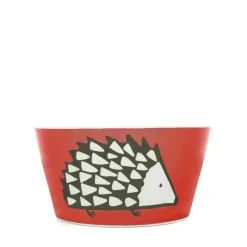 Scion Living - Ceramic Bowl - Spike the Hedgehog - Red - 565ml