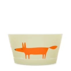 Scion Living - Ceramic Bowl - Mr Fox - Neutral & Orange - 565ml