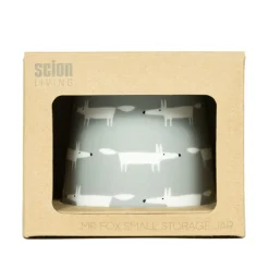 Scion Living - Storage Jar - Mr Fox - Dove Grey - 250ml
