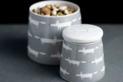 Scion Living - Storage Jar - Mr Fox - Dove Grey - 250ml